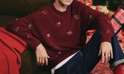 Abercrombie & Fitch携手李现发布2025冬季节日大片  以美式格调开启节日模式